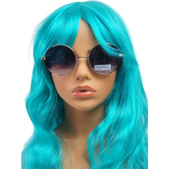 FGX by Foster Grant Gold & Black Full Round Metal Frame Sunglasses 52077FGX710 - Picture 1 of 10